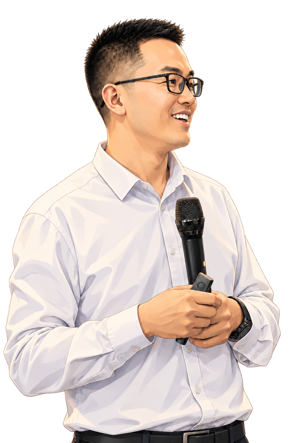 AI刘院长日式动漫头像